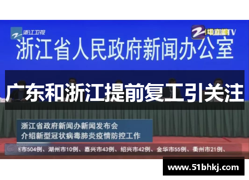 广东和浙江提前复工引关注